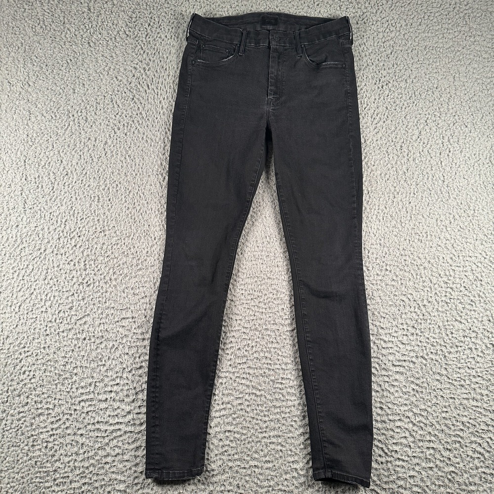 Mother Jeans Women's‎ 29 Black The Looker in Not Guilty Dark Wash Made In USA